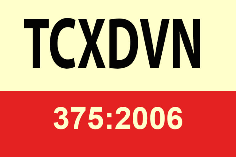 TCXDVN 375:2006 Thiết kế công trình chịu đông đất – Phần II- Nền móng-Tường chắn và các vấn đề kỹ thuật.