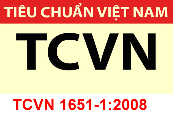 Tiêu chuẩn Việt Nam TCVN 1651-1:2008 Thép cốt bê tông – Thép thanh tròn trơn