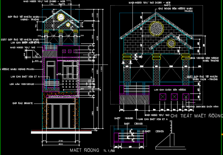 Nhà phố 3 tầng 56m2