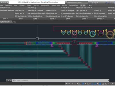 Chi tiết lắp đặt hệ Cấp thoát nước, đường ống, Plumbing