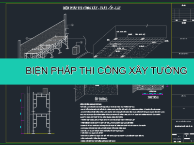 Biện pháp thi công xây tường