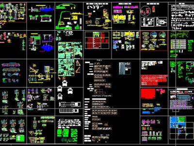 Thư viện autocad đầy đủ từ kiến trúc đến thi công