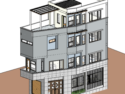 1. FILE REVIT NHÀ PHỐ FULL (SƯU TẦM)