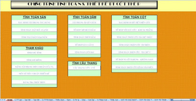 Chương trình tính toán và thiết kế BTCT