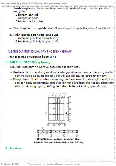 Các phương án kết cấu nhà cao tầng - Nguyễn Bá Mùi