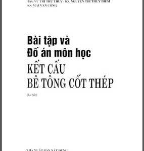 Bài Tập Và Đồ Án Môn Học Kết Cấu Bê Tông Cốt Thép