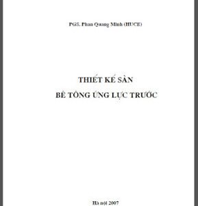 Thiết kế Sàn BT ứng lực trước