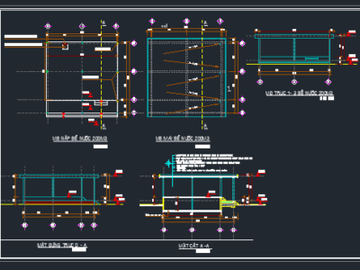 Bể nước ngầm 200m3