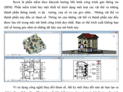 Giáo trình Revit Architecture – Trường ĐHXD