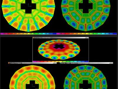 Structural analysis of an office building