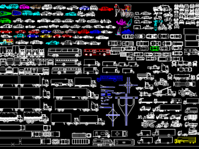 Thư viện autocad giao thông