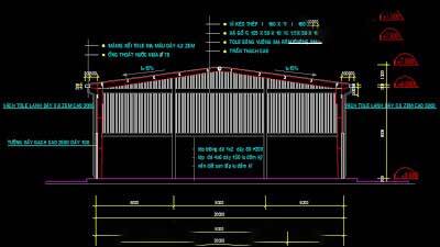 Bản vẽ autocad Xưởng gia công các mặt hàng gỗ